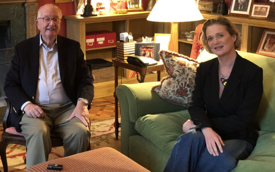 Delphine de Belgique rencontre son père le roi Albert